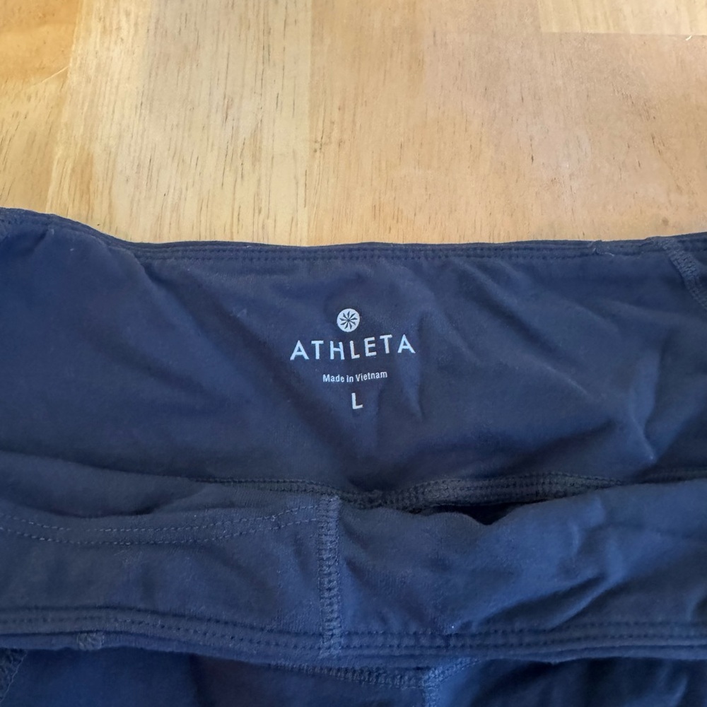 Athleta Navy Leggings L
